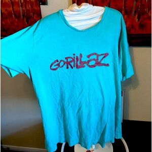 Gorillaz rock band tee 🦍🎶